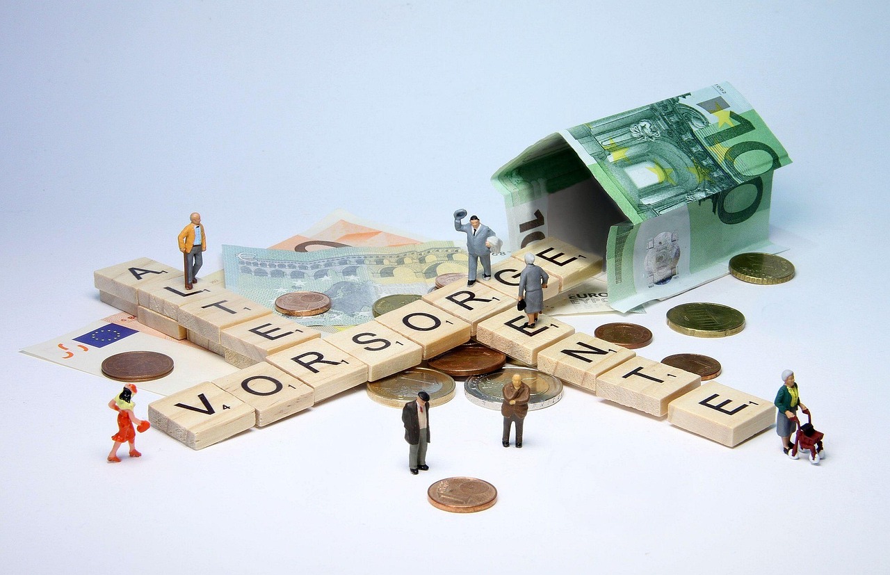 Image of old, pension, miniature figures, pensioners, rollator, pension ruling, money, euro, old-age pension, old-age security, basic pension, pension reform, retirement provision, money plant, retirement, supply, eventide, validation, miniature figure, miniature, creative, model construction figure, pension, pension, pension, pension, pension, retirement, miniature